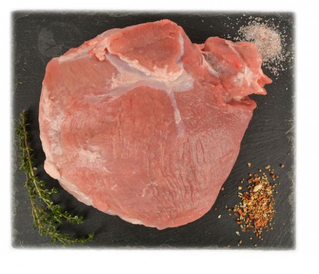 Тазобедренная часть АШАН свиная бескостная охлажденная 11-18 кг 1 упаковка 16 кг 400₽