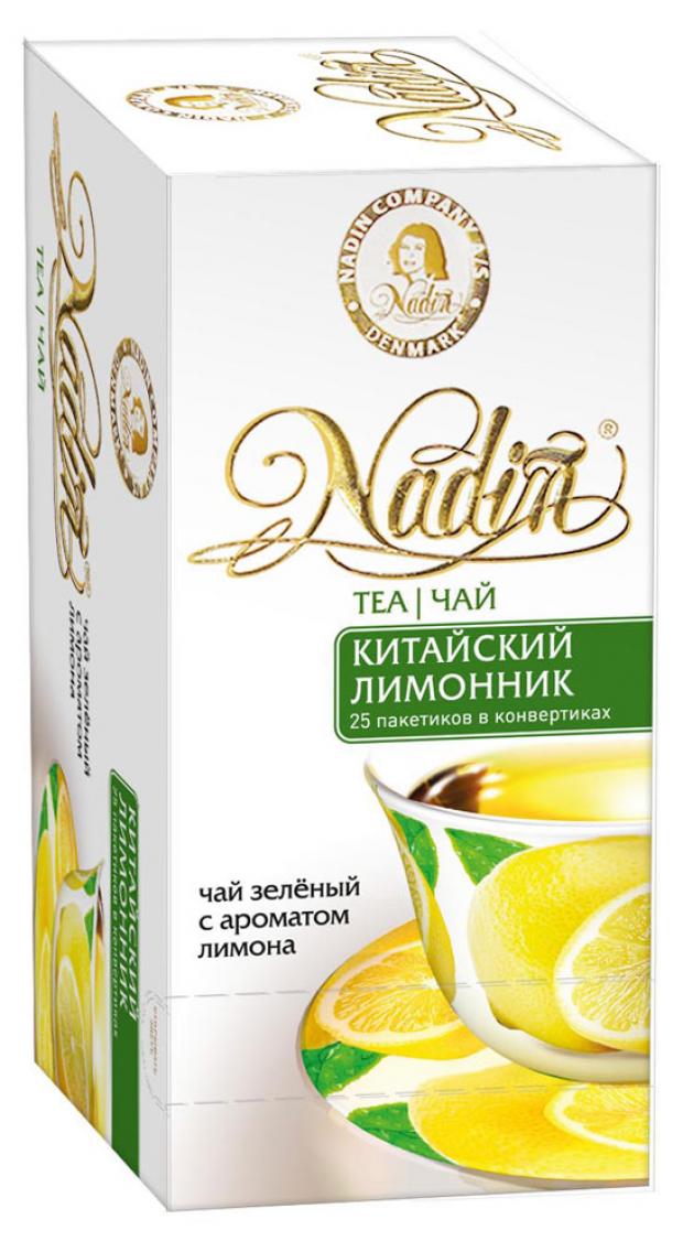 

Чай зеленый Nadin Китайский лимонник, 25х2 г