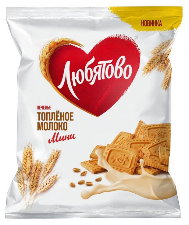 

Печенье «Любятово» топленое молоко мини сахарное, 230 г