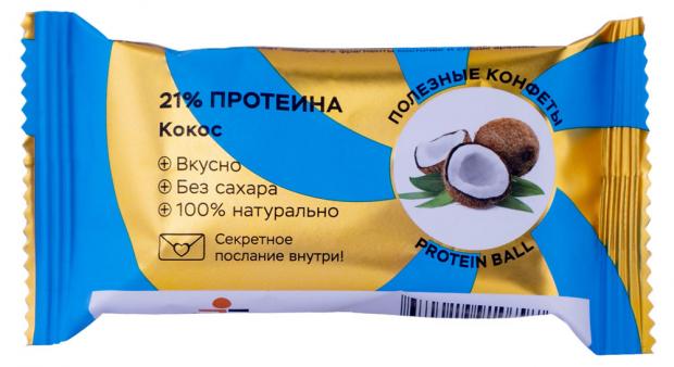 Конфета JUMP Premium Protein Кокос, 28 г