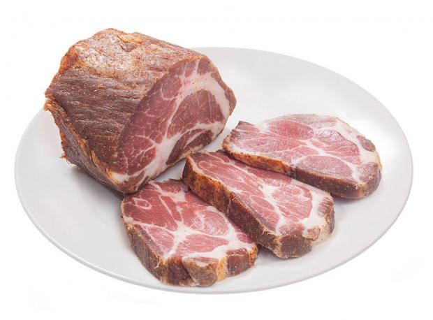 

Шейка свиная сыровяленая «Рублевский» Coppa di porco, вес