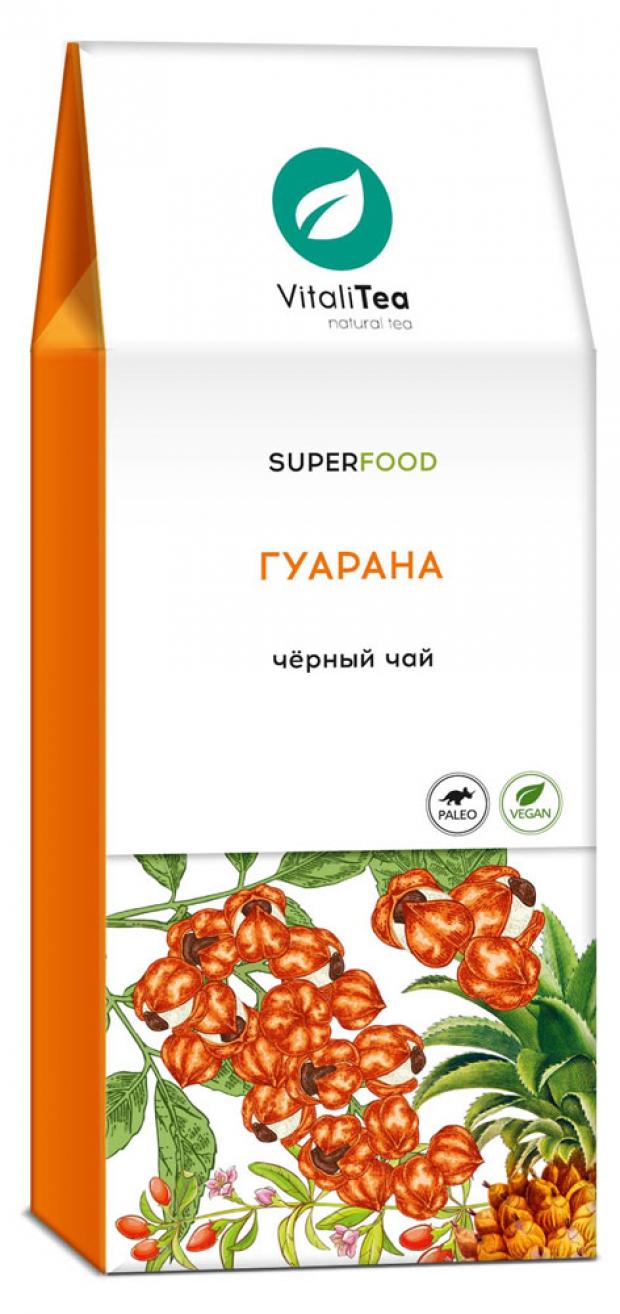 

Чай черный VitaliTea Чай с гуараной, 100 г