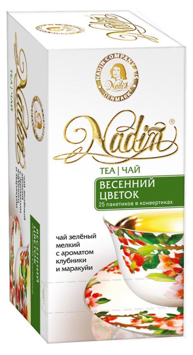 

Чай зеленый Nadin Весенний цветок, 25х2 г