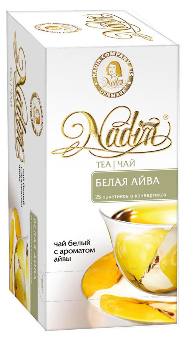 

Чай белый Nadin Белая айва, 25х2 г