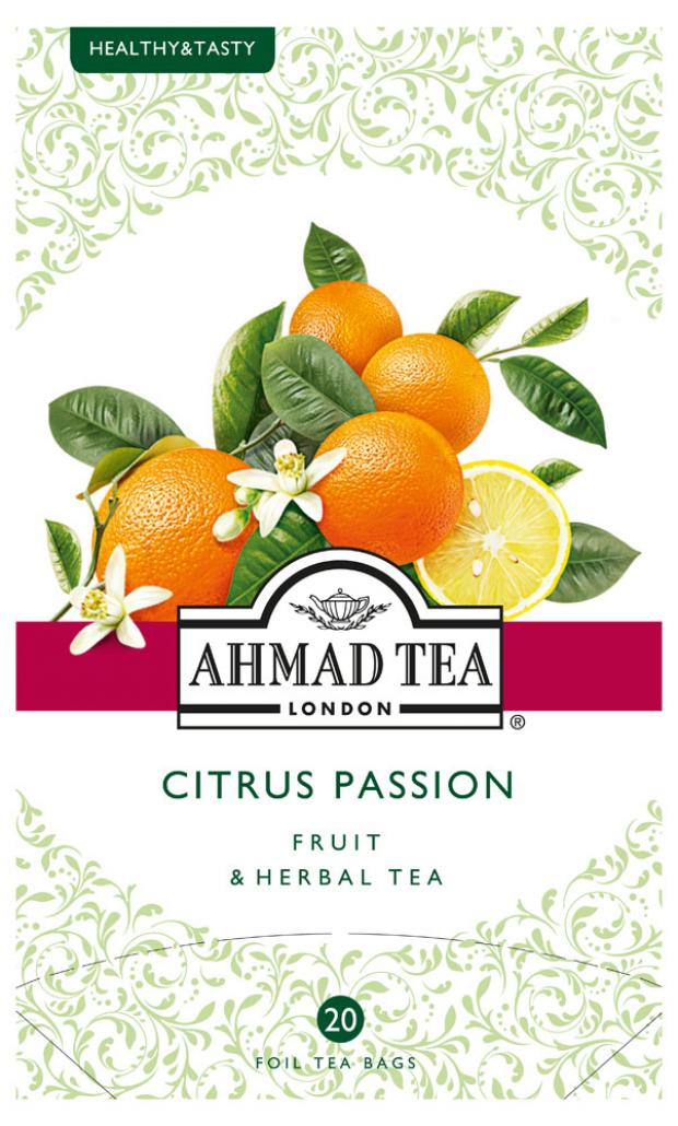 Чай травяной Ahmad Tea Цитрус Пэйшн 40 г 92₽