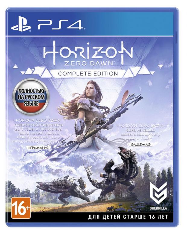 

Игра для Sony PS4 Horizon Zero Dawn. Сomplete edition, русский язык
