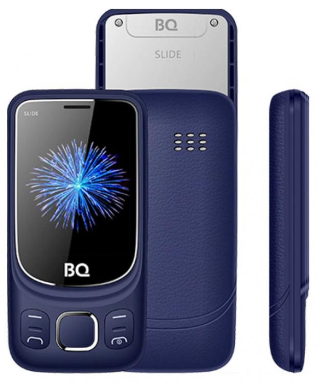 

Телефон BQ 2435 Slide синий