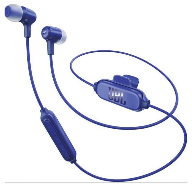 

Гарнитура беспроводная JBL E25 синяя