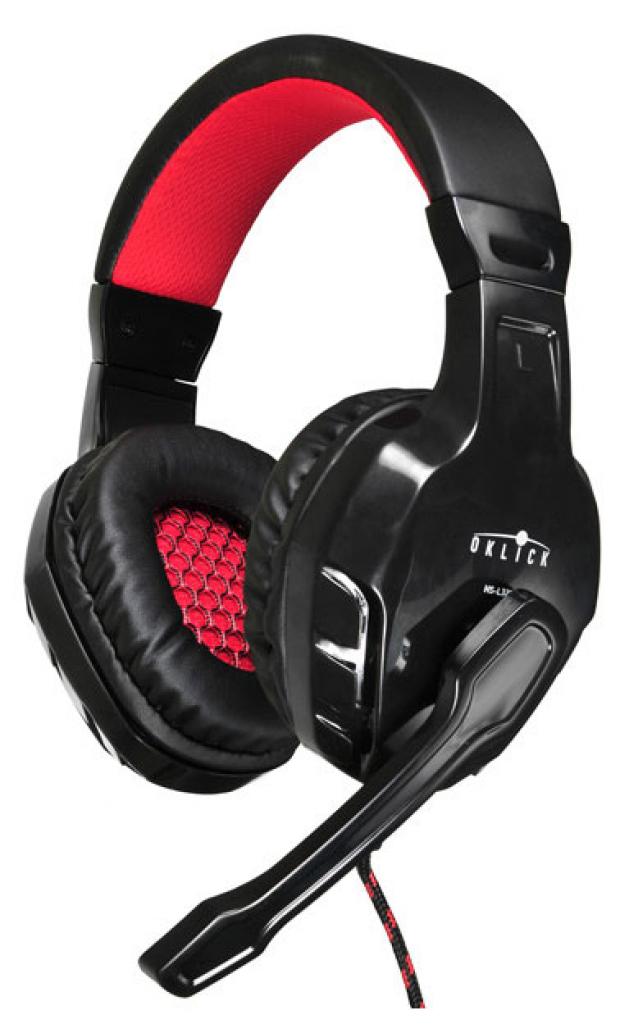 

Гарнитура игровая Oklick HS-L320G, чёрный