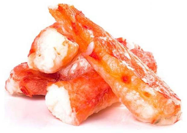 

Мясо краба коленце «Морская палитра» варено-мороженое, 400 г
