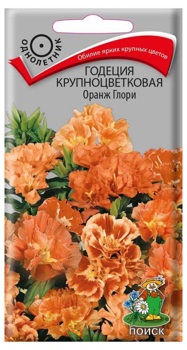 Семена Годеция Поиск Оранж глори крупноцветковая 02 г 11₽