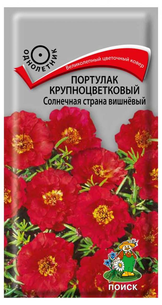 

Семена Портулак «Поиск» Солнечная страна вишневый, 0,1 г
