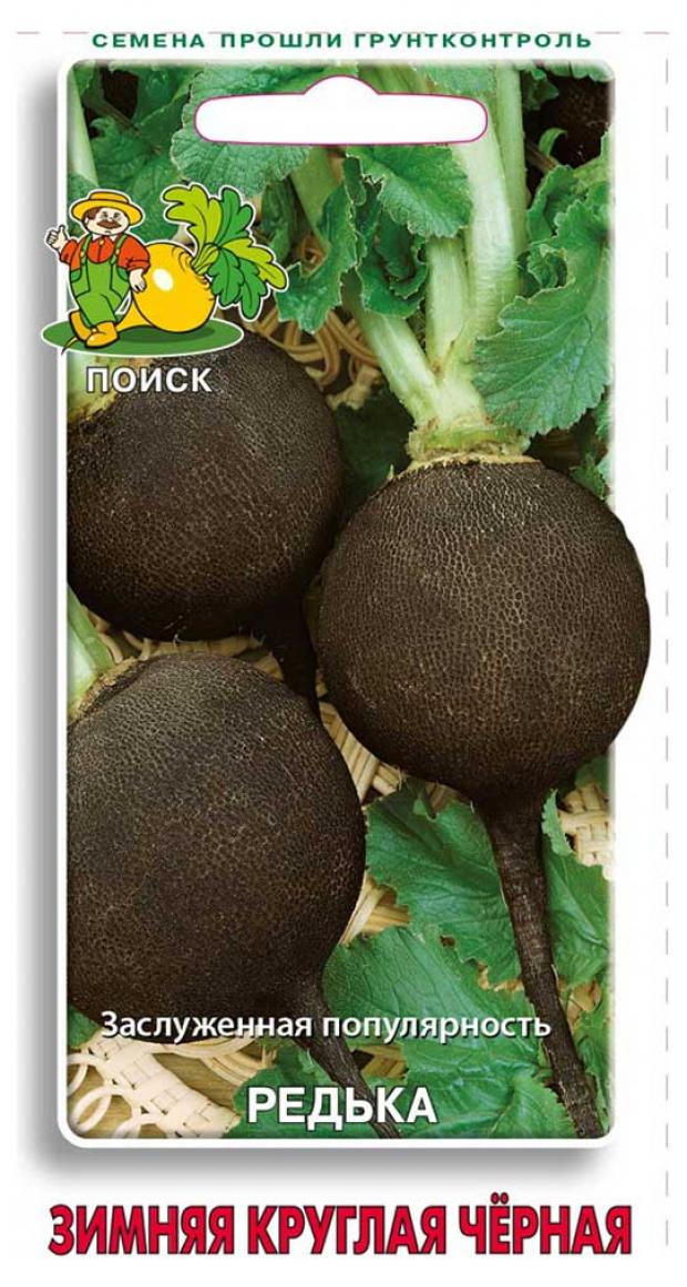 

Семена Редька «Поиск» Круглая черная зимняя, 2 г