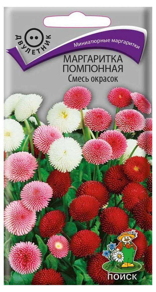 

Семена Маргаритка «Поиск» Помпонная смесь, 0,05 г