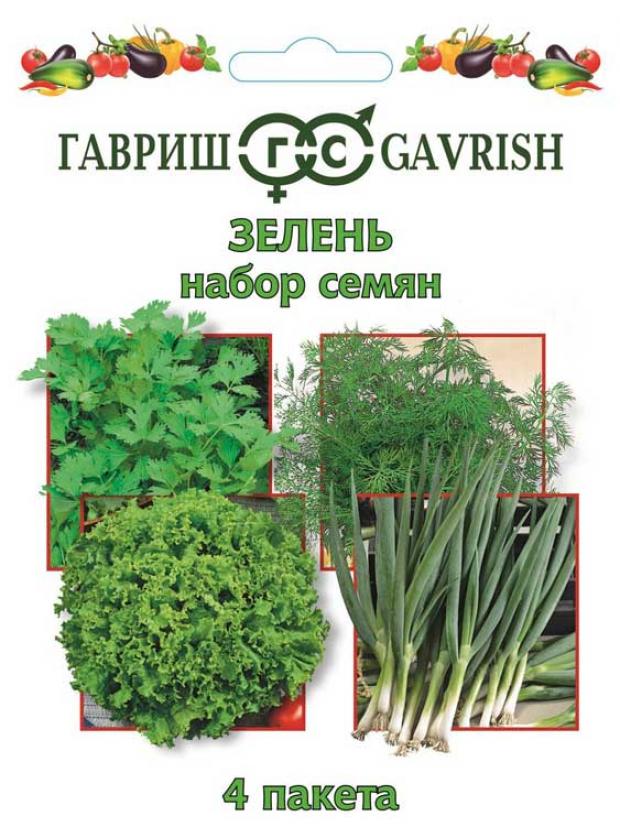 

Набор семян «Гавриш» Зелень, 5 пакетиков