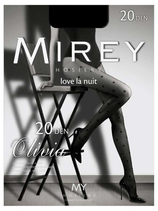 

Колготки MIREY Olivia 20 nero, размер 4