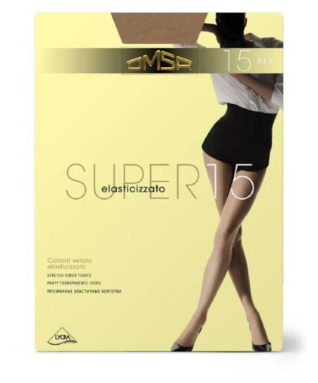 

Колготки Omsa Super 15 Caramello, размер 2