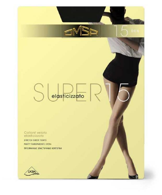

Колготки Omsa Super 15 Nero, размер 4