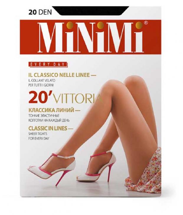 

Колготки Minimi Vittoria 20 Nero, размер 2