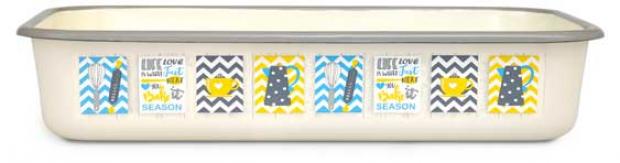 

Форма для запекания Metrot Кантри эмалированная 30х18 см, 2,6 л