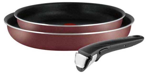 

Набор сковород Tefal Ingenio Red с ручкой, 22 см, 26 см
