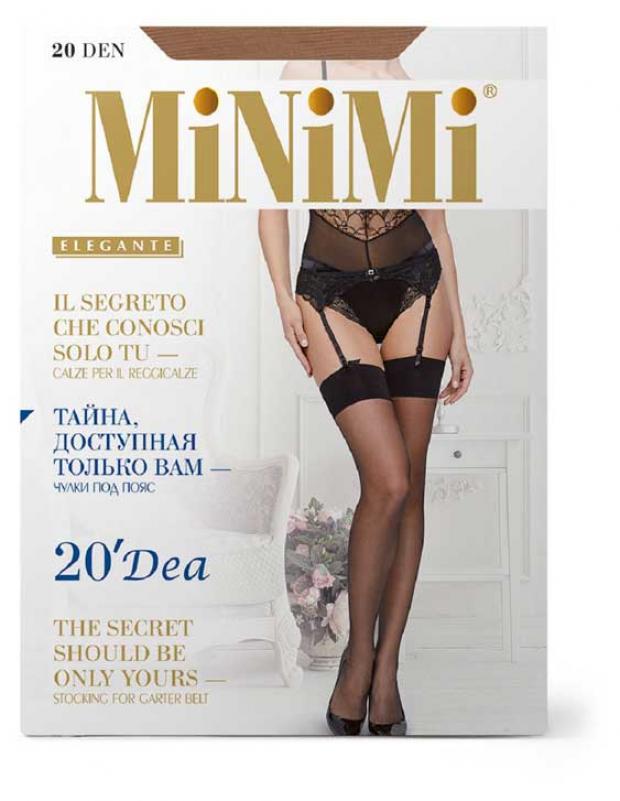 

Чулки Minimi Dea 20 Daino, размер 4(L/XL)