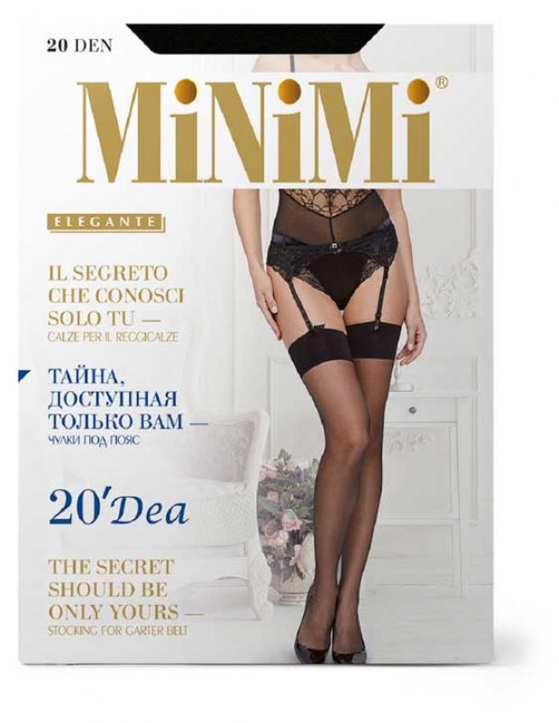 

Чулки Minimi Dea 20 Nero, размер 4(L/XL)