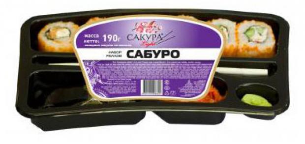 

Набор роллов «Сакура» Сабуро 190 г