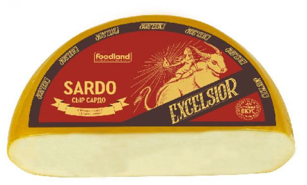 

Сыр твердый Excelsior Sardo 45%, вес