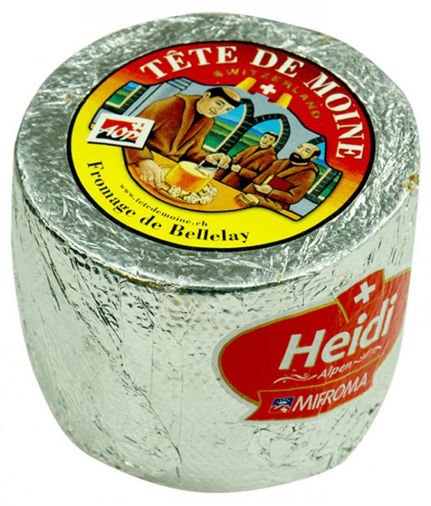 

Сыр твердый Heidi Тет де Муан 52%, вес