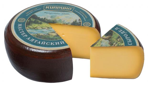 

Сыр твердый «Киприно» Мастер Алтайский сыродел 50%, вес