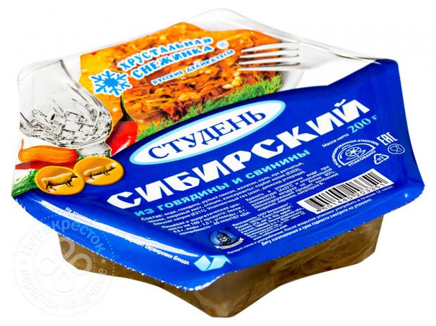 Студень Хрустальная Снежинка Сибирский 200 г 75₽