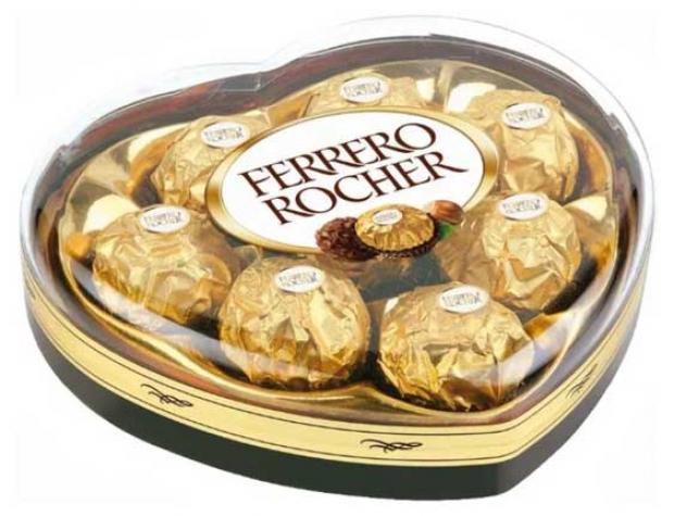 

Конфеты Ferrero Rocher Сердце, 100 г