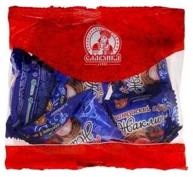 Зефир глазированный Славянка Жалкин с клубничной начинкой вес 367₽