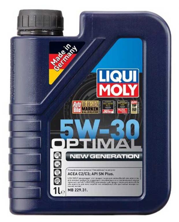 Моторное масло Liqui Moly Optimal New Generation 5W-30 синтетическое, 1 л