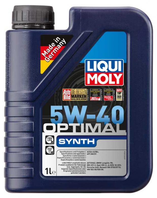 

Моторное масло Liqui Moly Optimal New Generation 5W-40 синтетическое, 1 л