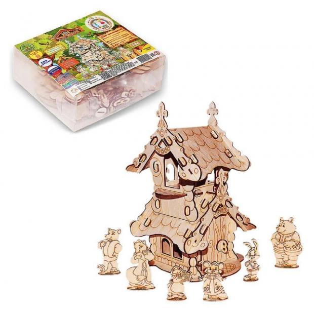 Конструктор деревянный Yoshatoys Теремок 739₽