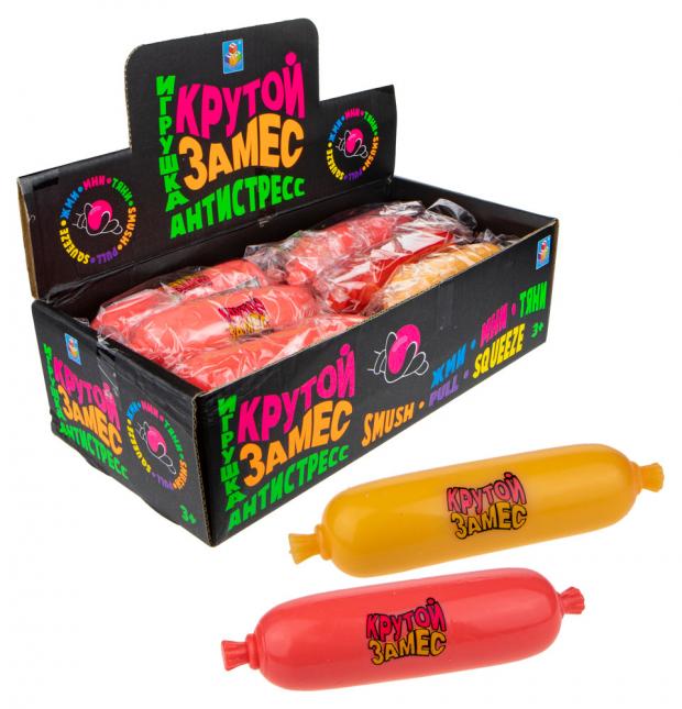 

Игрушка-антистресс 1TOY Крутой замес Сосиска, 10 см