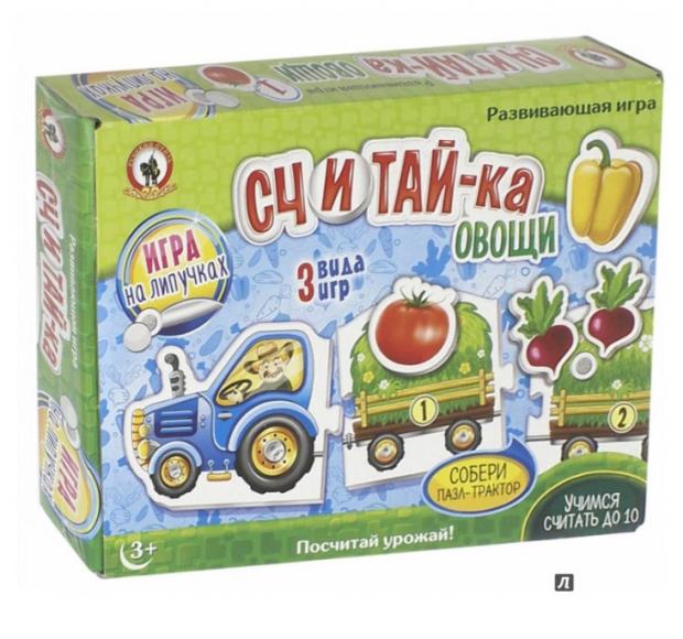 

Игра на липучках «Русский стиль» Считай-ка