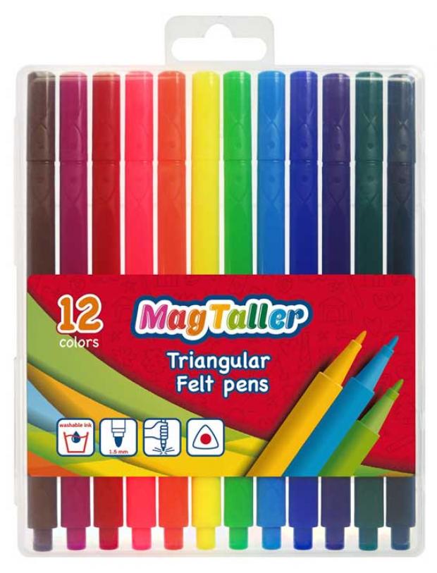 

Фломастеры MagTaller Keys, 12 цветов