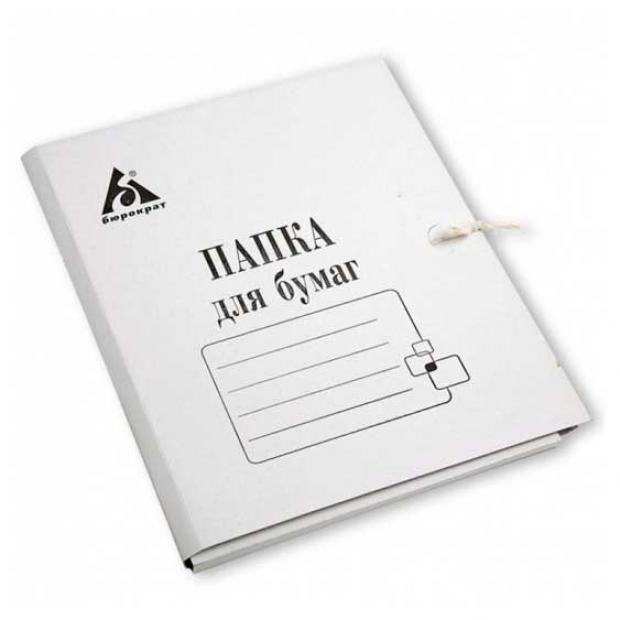 

Папка «Бюрократ» PZ360 на завязках, 0,8 мм