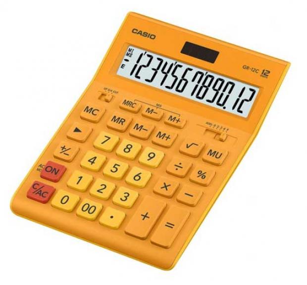 

Калькулятор Casio GR-12 настольный 12-разрядный