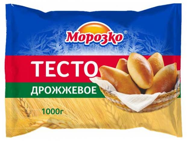 Тесто дрожжевое Морозко 1 кг 123₽