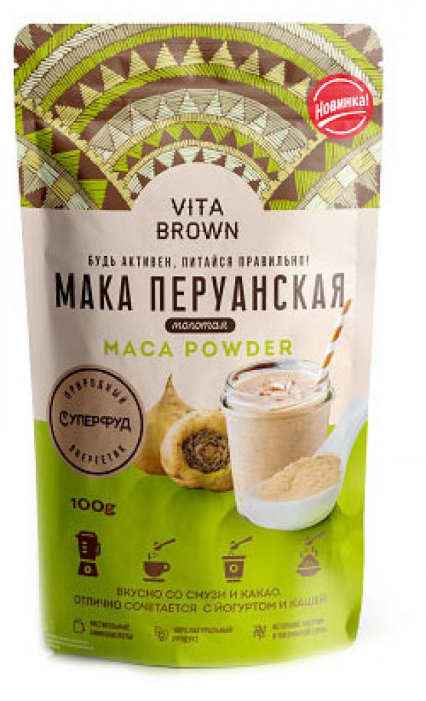 Мака перуанская Vita Brown молотая 100 г 313₽