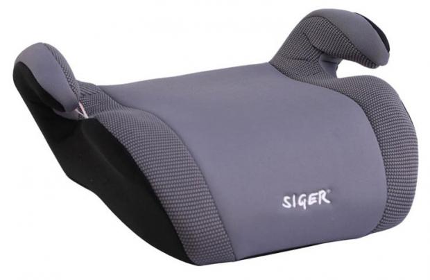 

Бустер Siger Мякиш Плюс серый 6-12 лет, 22-36 кг