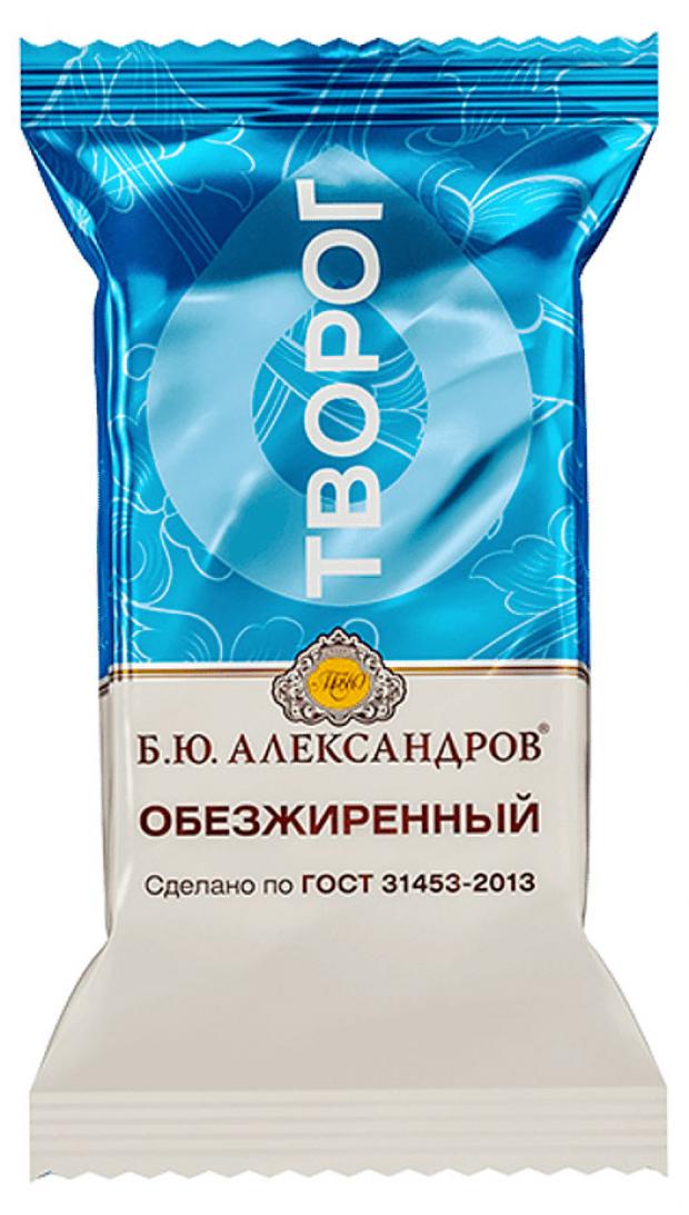 Творог БЮАлександров обезжиренный 05 180 г 78₽