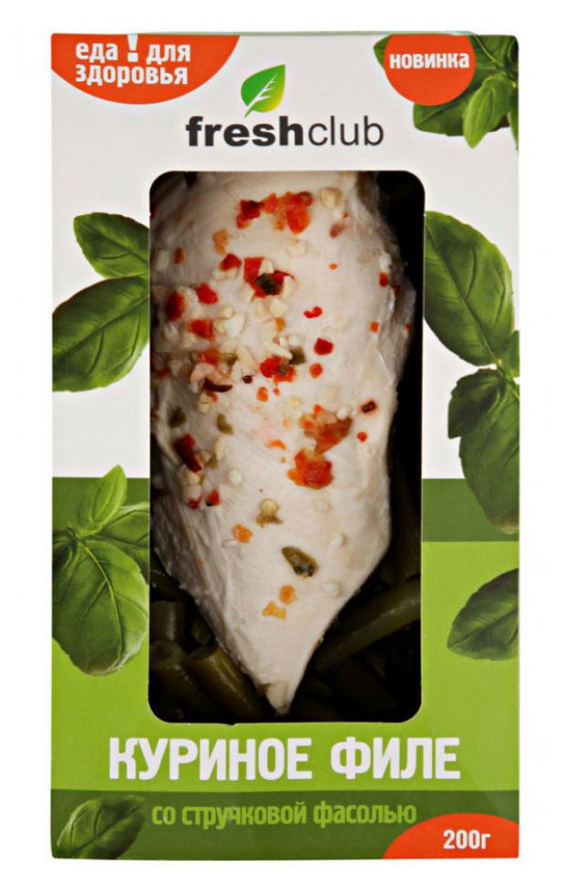 

Филе куриное Freshclub со стручковой фасолью, 200 г