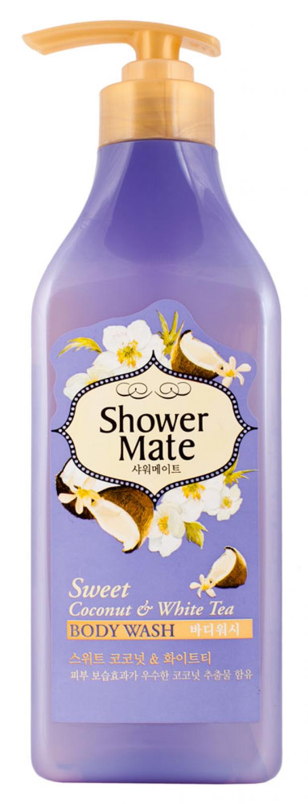 Гель для душа Shower Mate Кокос и белый чай, 550 мл