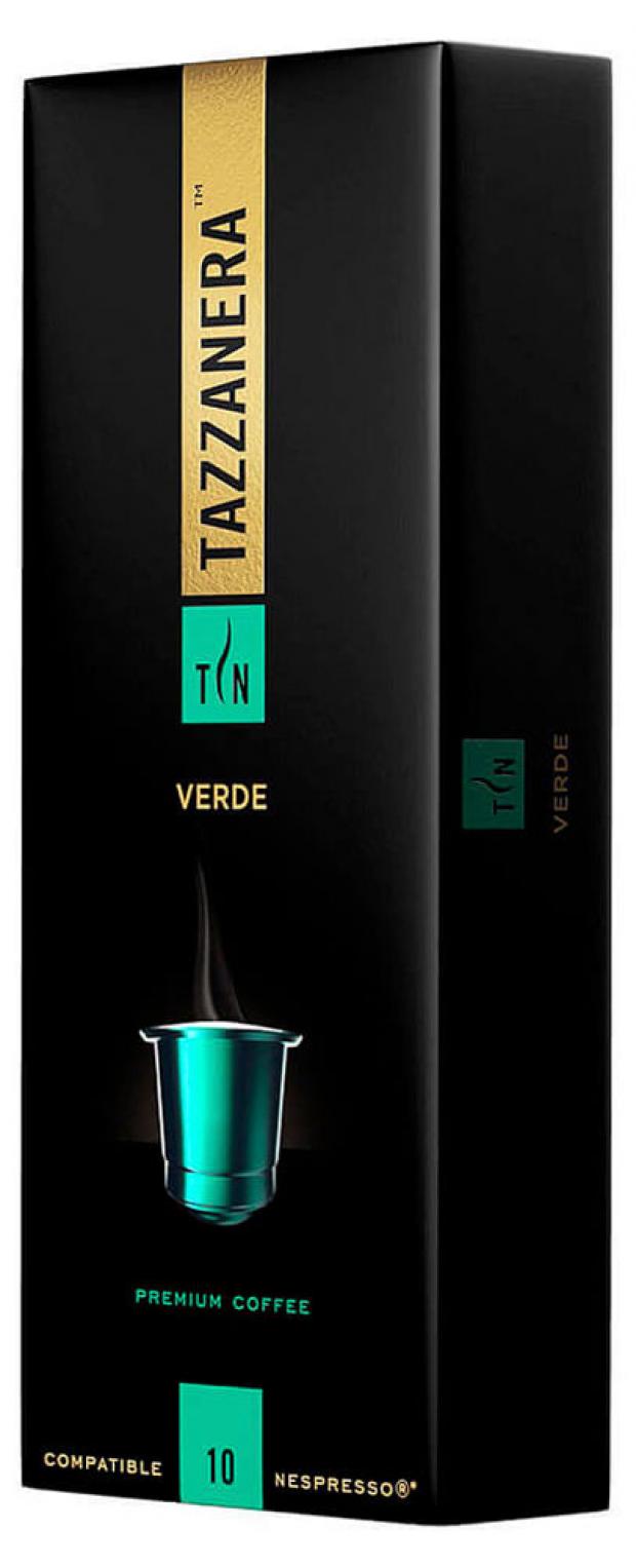 

Кофе в капсулах Tazzanera Verde, 10х5 г