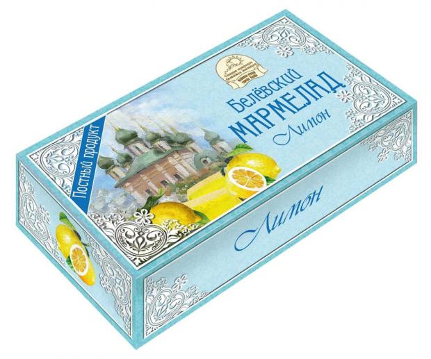 Мармелад «Белевская» постный Лимон, 150 г